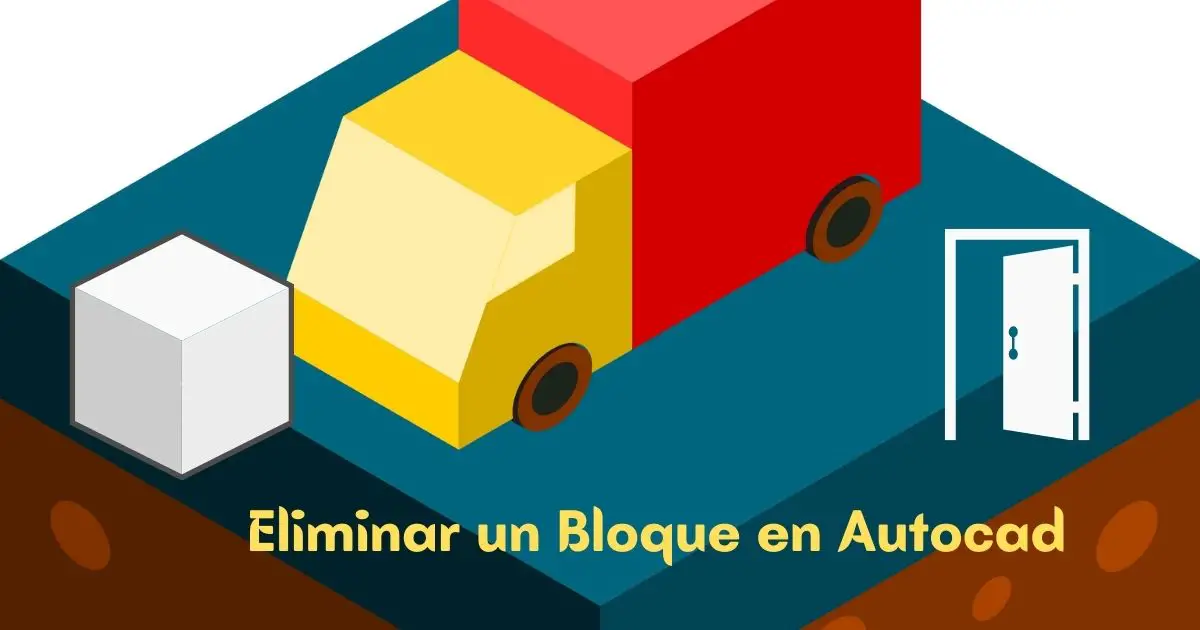 eliminar bloque en autocad